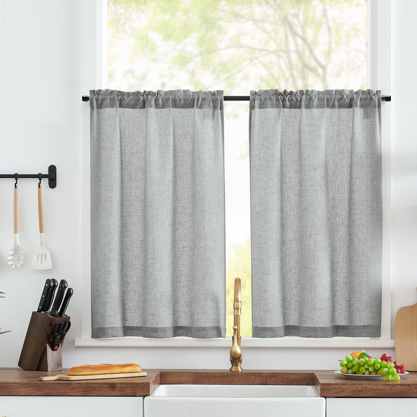 Short clearance kitchen curtains