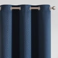 thumbnail image 1 of Curtainking Blackout Curtains Thermal Insulated Panels 40x63 inch Navy Blue 2 Panels, 1 of 10