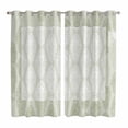 thumbnail image 1 of Curtains 84 Inches Long 2 Panels, Sage Green Grommets Window Treatment Curtain, Vintage Elegant Abstract Art Thermal Curtains Drapes for Living Room/Bathroom, 1 of 9