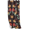 thumbnail image 1 of Curtains Blackout for Bedroom & Living Room 84 inches Gentle Butterflies Curtains for Sliding Glass Door Window Treatment Thermal Insulated, 1 Panel, 1 of 7
