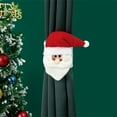 Curtains Curtains For Bedroom Curtain Buckle Christmas Cartoon Doll