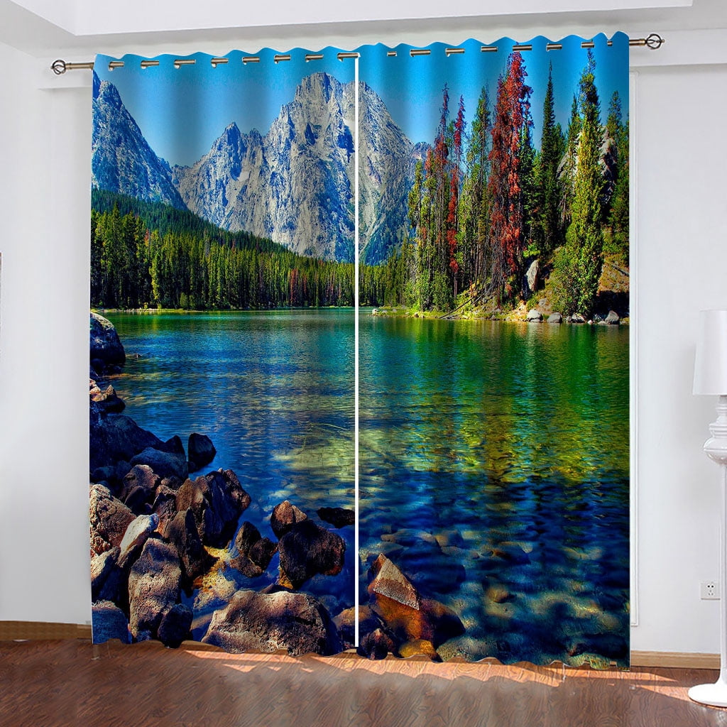 3d Living Room Curtains