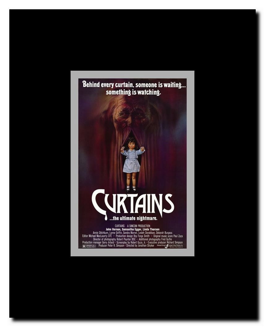 Curtains Framed Movie Poster