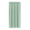 thumbnail image 1 of Curtains Heat Insulation Energy Saving Bedroom And Kitchen Curtains Scandinavian Solid Colour Silk Curtains, 1 of 4