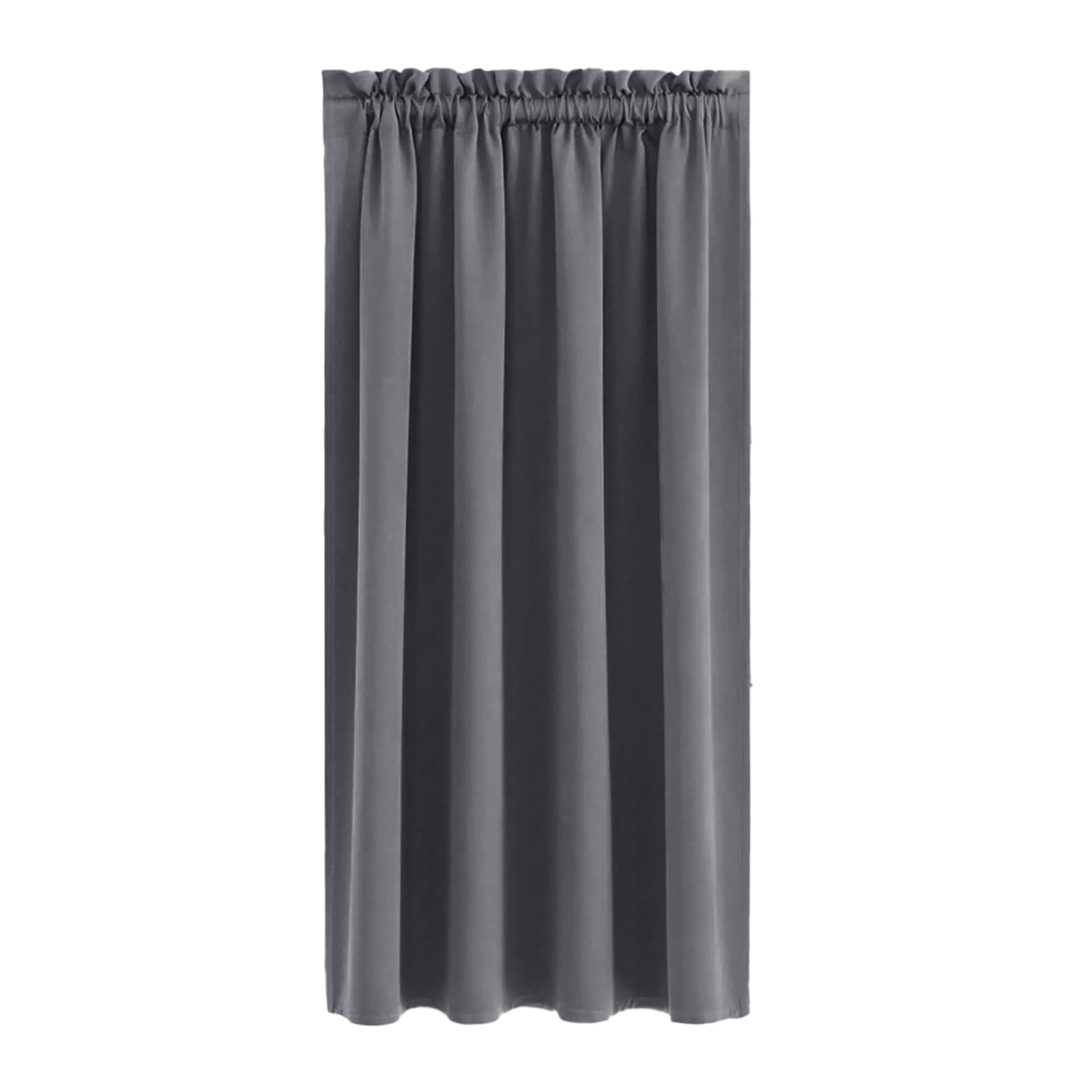 Curtains Heat Insulation Energy Saving Bedroom And Kitchen Curtains Scandinavian Solid Colour Silk Curtains