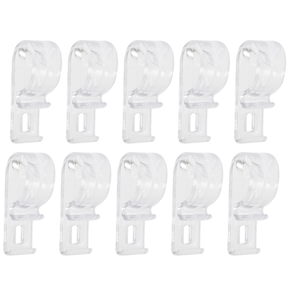 Curtains Holdbacks Drapery Hook Roller Blind Beaded Chain Fixed Shade See Pom 30 Pcs