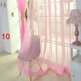 thumbnail image 1 of Curtains for Living Room 1 Pack Sheer Curtains 80 Inch L Panels Set Transparent Voile Rod Pocket Sheer Window Drapes Cortinas Curtains for Bedroom Wedding Party Background, 1 of 6