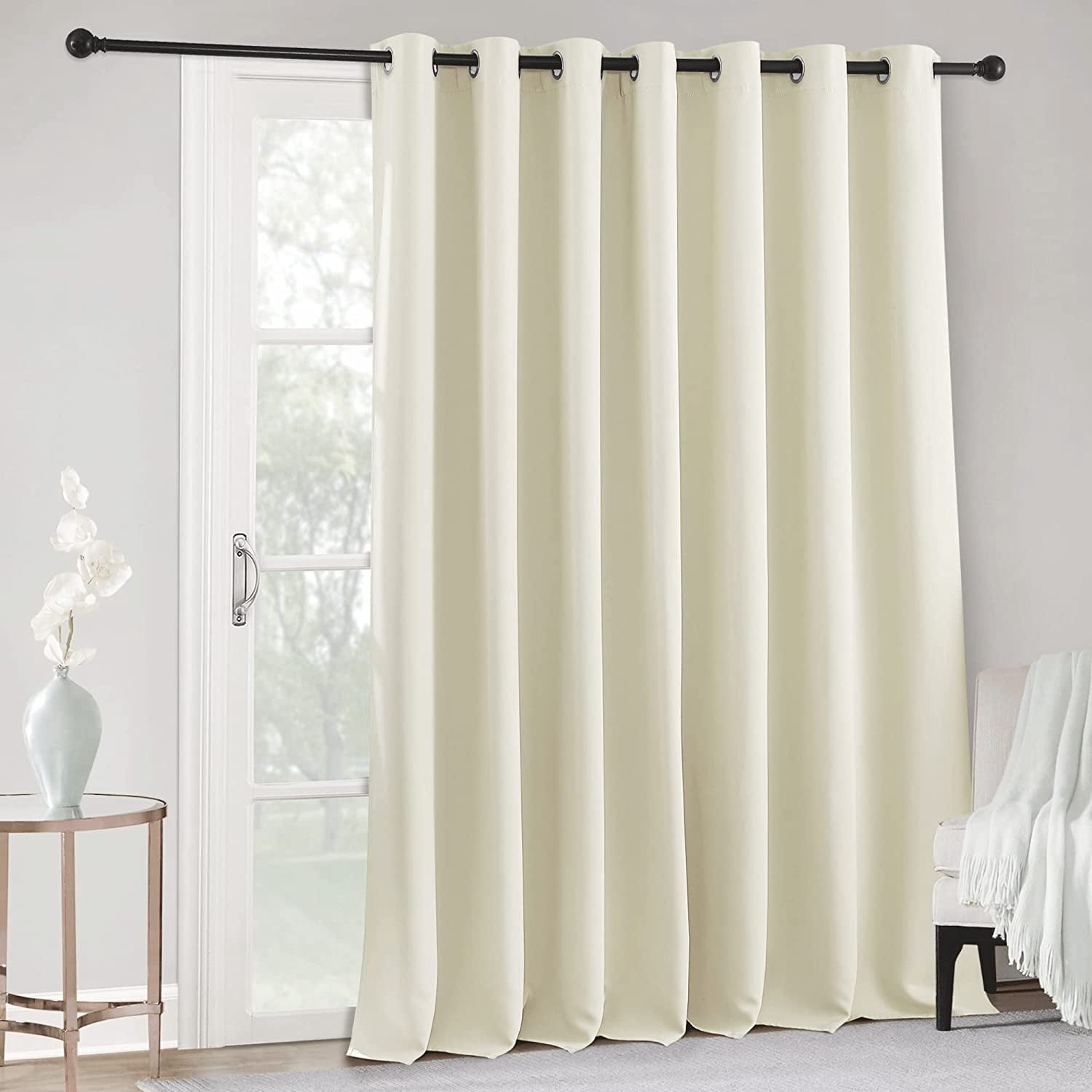 Curtains for Patio Door - Blackout Thermal Insulated Room Divider