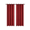 thumbnail image 1 of Curtains for Bedroom - Polyester Pongee Laminated Light-Blocking Curtains with Grommets, 78.74 x 39.37 in, Thermal Insulation and Soundproof, 1 of 6
