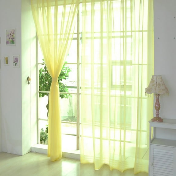 Curtains for Living Room Cotton polyester blend, Curtain 1X A Curtain. (Multi-color-One Size)