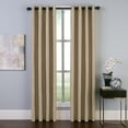 thumbnail image 1 of Curtainworks Malta Indoor Curtain, Polyester Room Darkening Faux Silk Grommet Single Panel, Sand, 50" x 120", Adult, 1 of 5