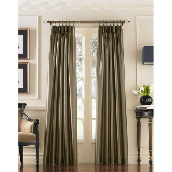 Curtainworks Marquee 84" Single Panel Curtain, Bronze, Adult