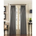 thumbnail image 1 of Curtainworks Marquee Curtain Single Panel, 30"W x 84"L, Indoor, Pewter, Dark Gray, Adult, 1 of 5