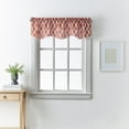 thumbnail image 1 of Curtainworks Morocco Scallop Valance Clay, 100% Polyester, 58"W x 14"L, 1 Piece, Adult, 1 of 5