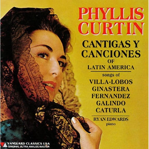 Curtin,Phyllis / Edwards - Sings Songs Of Latin America - Music & Performance - CD