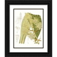thumbnail image 1 of Curtis 12x14 Black Ornate Wood Framed with Double Matting Museum Art Print Titled - Palm Melange VI, 1 of 4