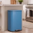 thumbnail image 1 of Curtis 8 Gallon (30L) Step Pedal Trash Can, Bright Cobalt Blue, 1 of 6