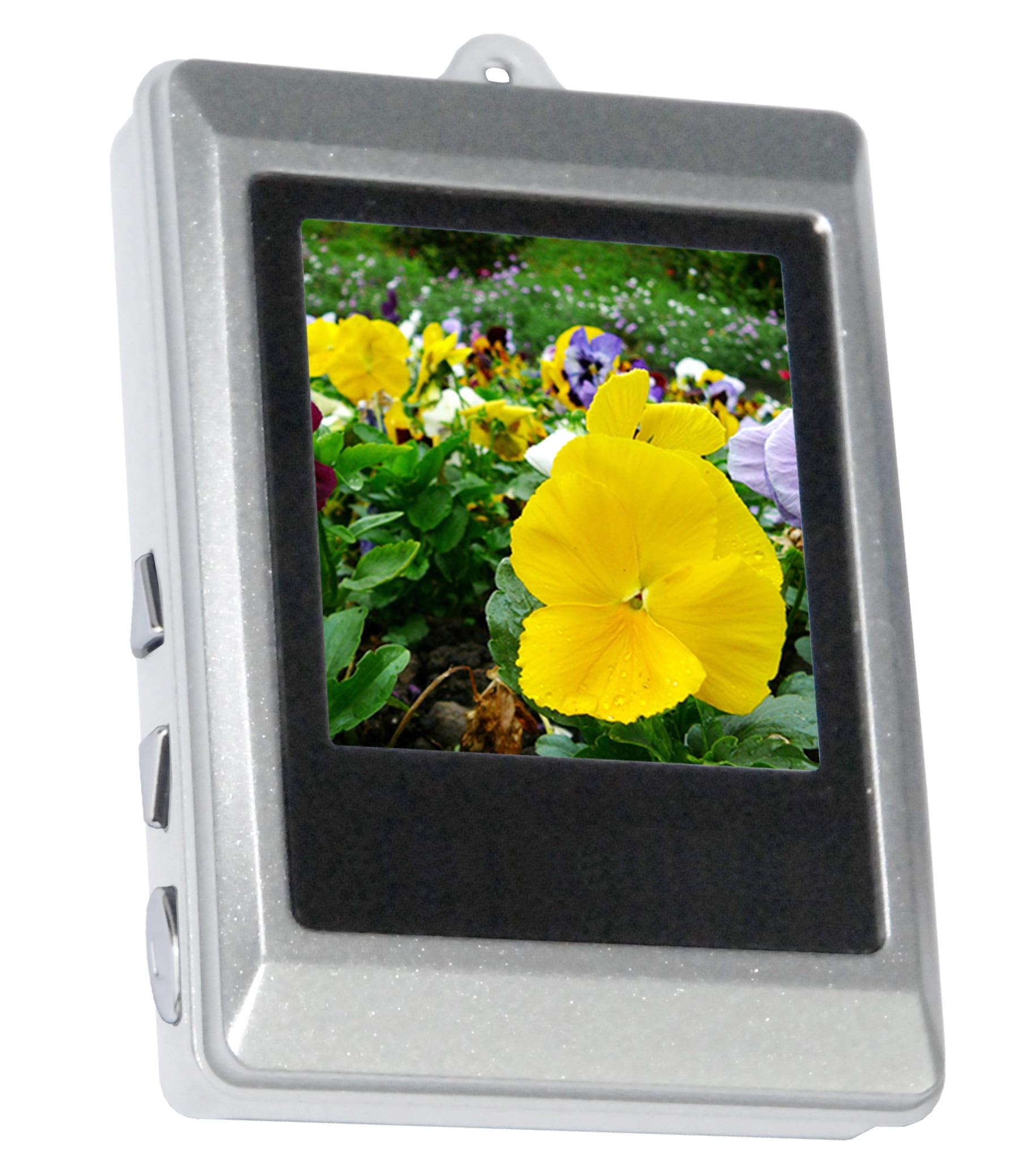 Mini digital photo store frame keychain