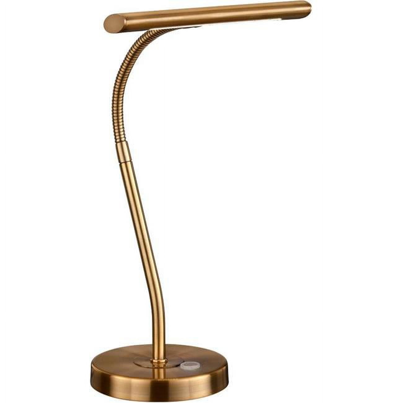 Curtis Desk Lamp, Antique Brass - Walmart.com