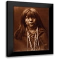 thumbnail image 1 of Curtis, Edward 12x14 Black Modern Framed Museum Art Print Titled - Mosa, Mohave girl, 1903, 1 of 5