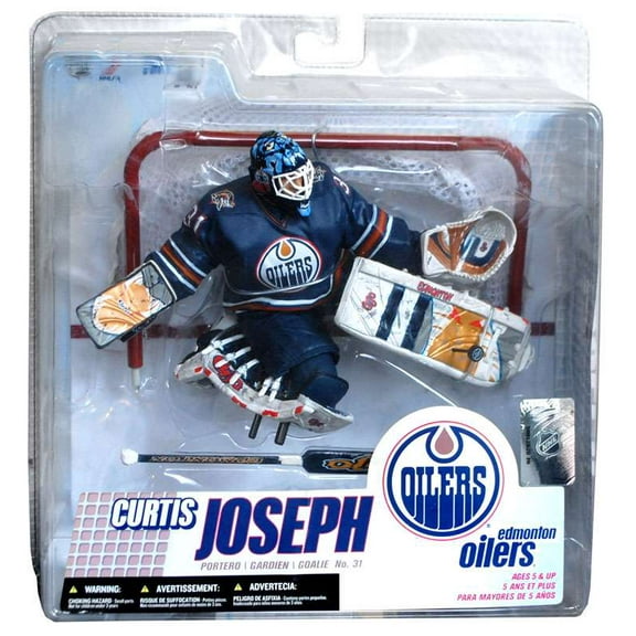 Curtis Joseph Action Figure Retro Blue Jersey Sports Picks Series 14