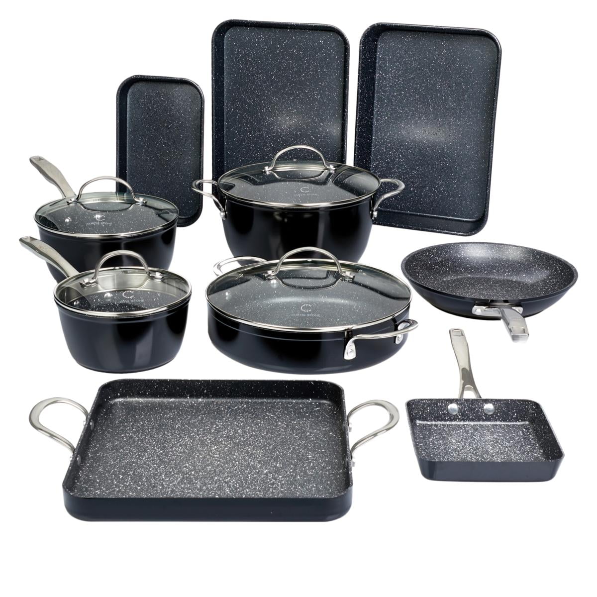 Curtis Stone Dura-Pan 11-piece Cookware Set Model 689-207 
