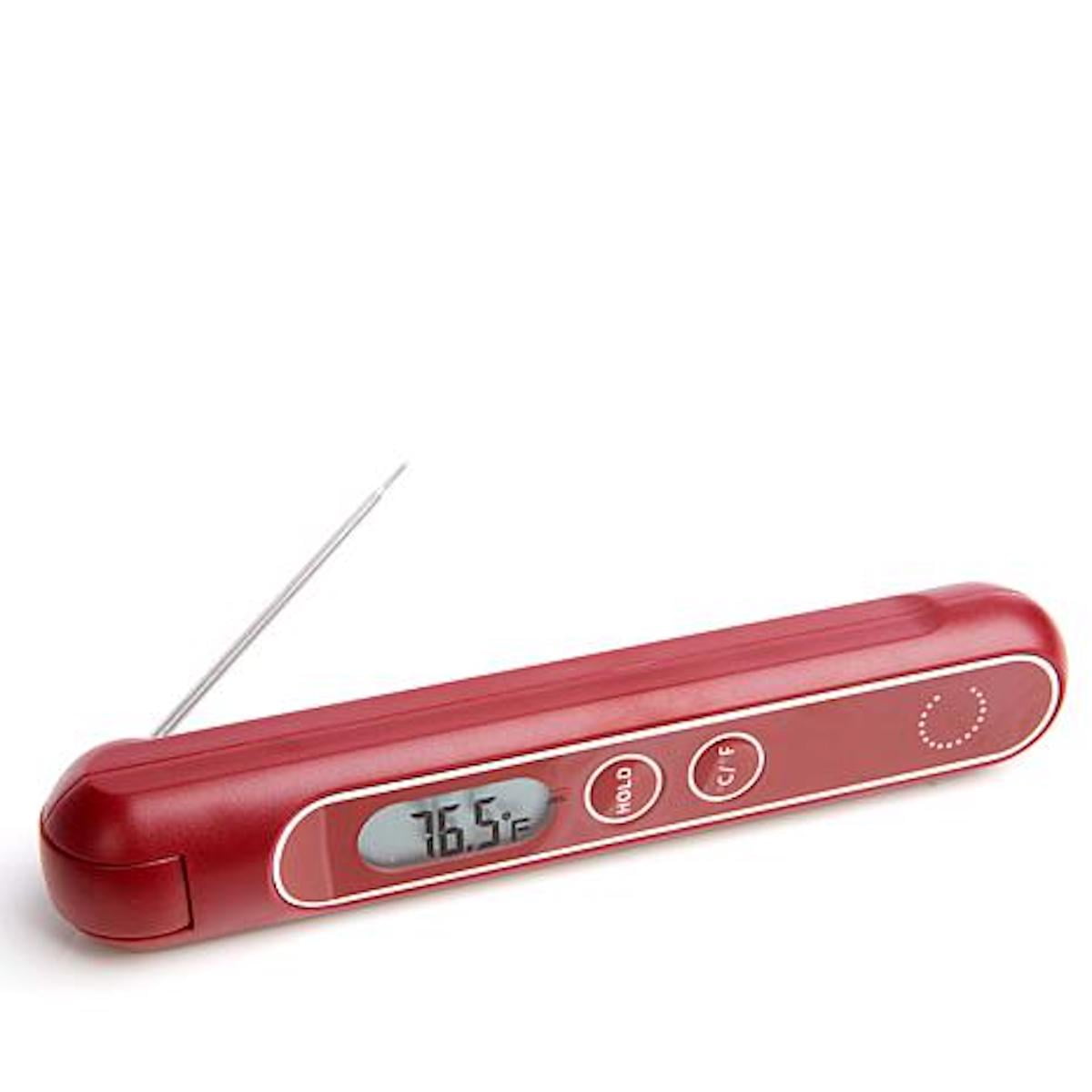 EEEkit Instant Read Meat Thermometer Red, 6.32x1.7x0.71in - Kroger