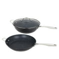 thumbnail image 1 of Curtis Stone Dura-Pan All-in-One Pan Set Model 717-309, 1 of 3