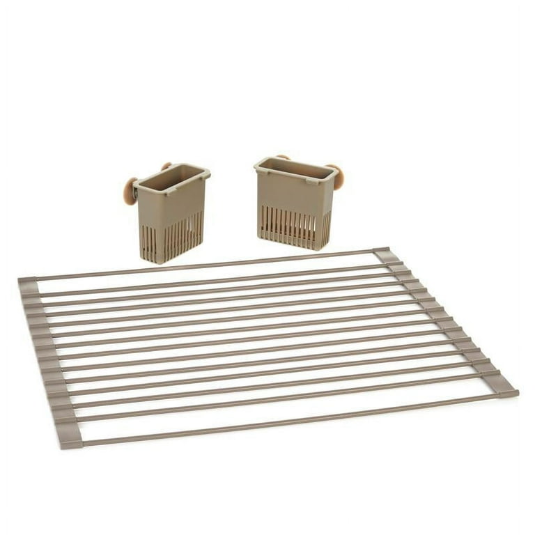 Curtis stone roll up drying rack and trivet hot sale