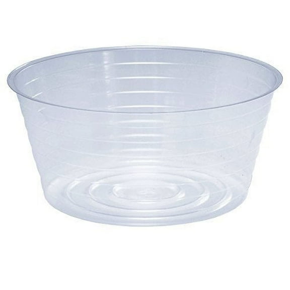 Curtis Wagner Plastics Deep Basket Vinyl Liner, Clear - 8" Diameter