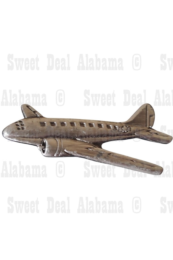 Curtiss C-46 Commando Airplane Hat, Lapel, Brooch Collectors Pin 1-1/4"W x 1/2"H