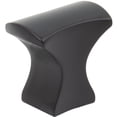 thumbnail image 1 of Curtiss Cabinet Knob, 1-1/4 Inches, Matte Black by Stone Harbor Hardware, 1 of 2