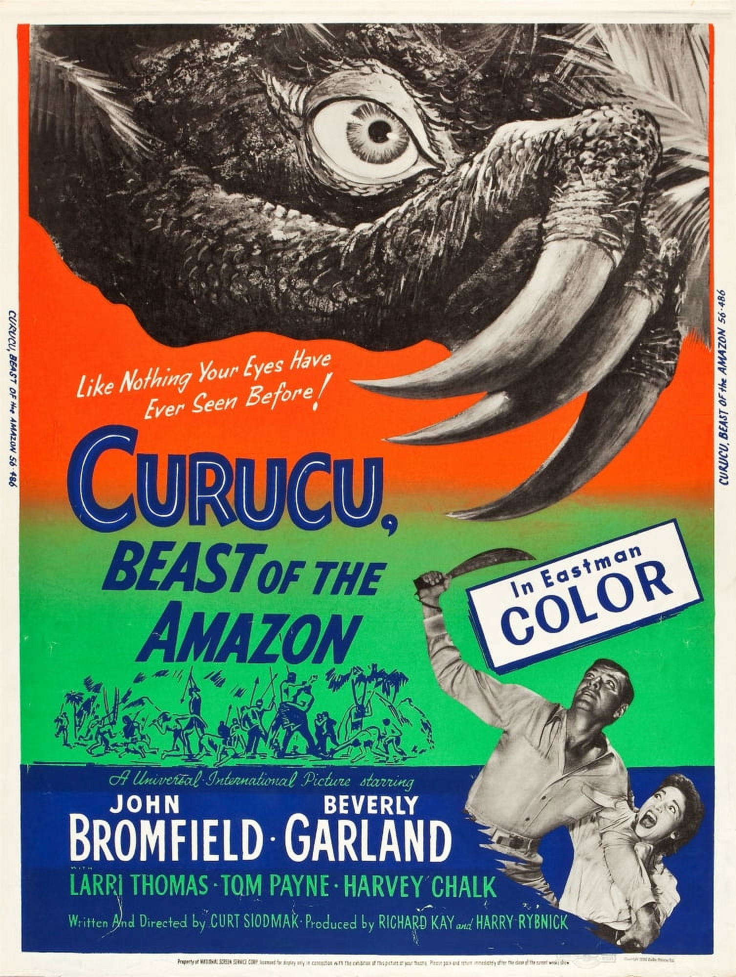 Curucu Beast Of The Amazon Canvas Art - (11 x 17)