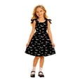 thumbnail image 1 of Curuila Toddler Child Girls Halloween Dress Sleeveless Hallowmas Graphic Print Crew Neck For Party Comfortable Dresses Size 3-4 Years, 1 of 5