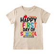 thumbnail image 1 of Curuila Toddler Child Girls Tshirt Short Sleeve Letter Print Crew Neck Tops For Girls Everyday Wear Soft Casual Tee Size 2-3 Years, 1 of 4