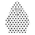 thumbnail image 1 of Curuila Toddler Girls Coat Long Sleeve Polka Dots Print Hooded Zipper Spring Autumn Outerwear With Pocket Casual Jacket White Size 12-13 Years, 1 of 4
