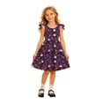 thumbnail image 1 of Curuila Toddler Girls Halloween Dress Sleeveless Hallowmas Cartoon Print Crew Neck For Party Comfort Dresses Size 3-4 Years, 1 of 5