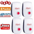 thumbnail image 1 of 4-Pack Ultrasonic Pest Repeller Control Electronic Repellent Mice Rat Reject, 1 of 7