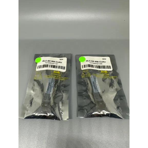 Curvature Glc-Sx-Mm-Curv 1000Base-Sx 850Nm 550M Sfp Transceiver Module Lot Of 2