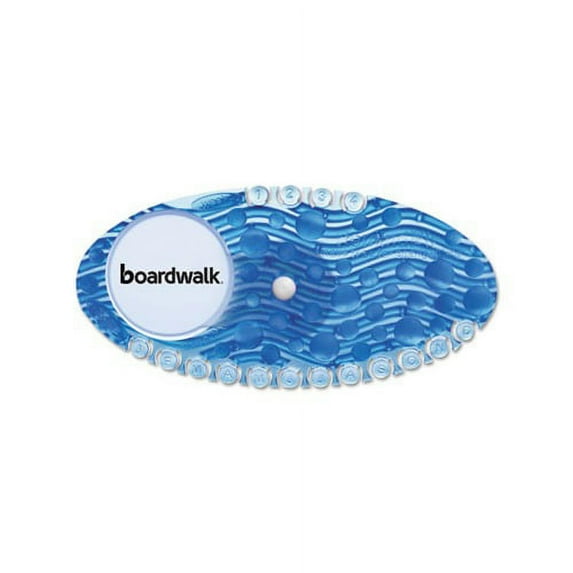 Curve Air Freshener Cotton Blossom, Solid, Blue, 10/Box