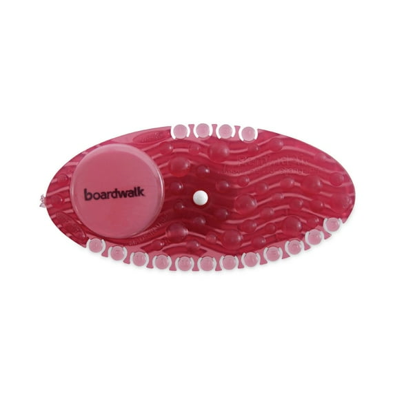 Boardwalk CURVP010I060M01AAS8100 Solid Curve Air Freshener - Spiced Apple, Red (10/Box)