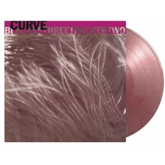 Curve - Blackerthreetrackertwo - Limited 180-Gram Silver & Red Marble Colored Vinyl - Music & Performance