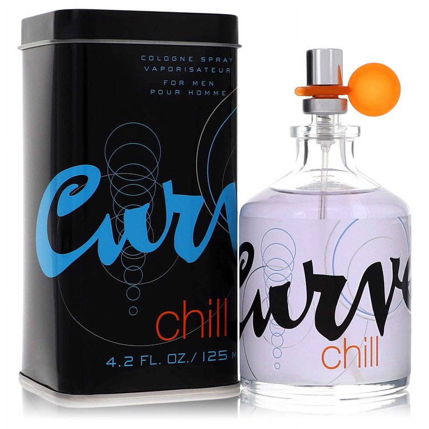 Curve Chill by Liz Claiborne Cologne Spray 4.2 oz for Men Pack of