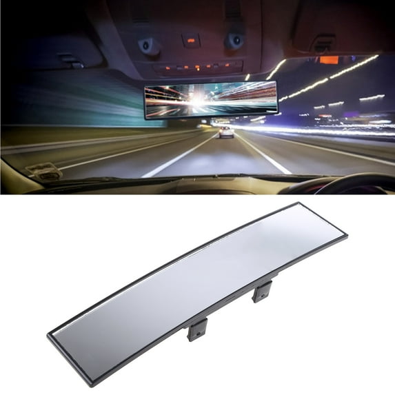 Curve Convex Rearview Mirror Vehicle Expand for Vision Panoramic Rearview Mirror for Reduce Blind Spots