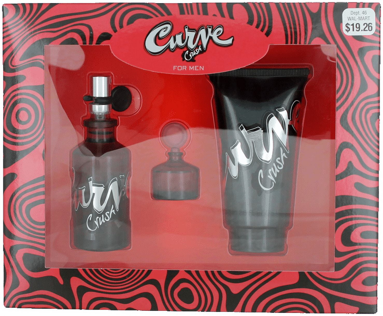 Curve Crush By Liz Claiborne For Men Set: Cologne + Cologne + After Shave