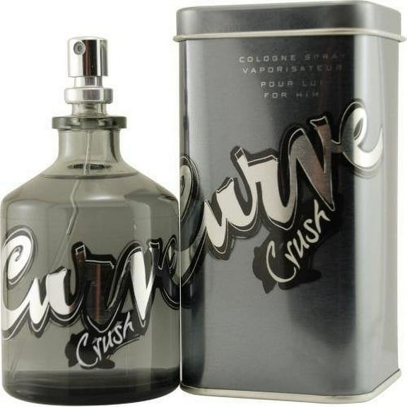 Curve Crush Cologne Spray For Men, Casual Woody Fougere Fragrance Scent For Day & Night, 2.5 fl oz