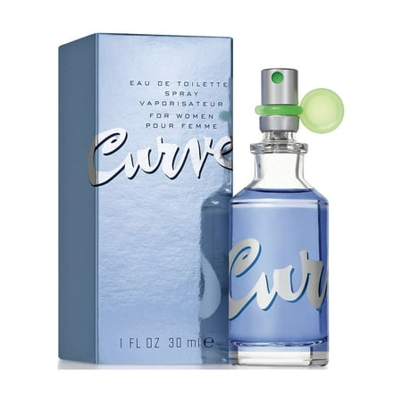 Curve Eau de Toilette, Perfume for Women, 1 oz