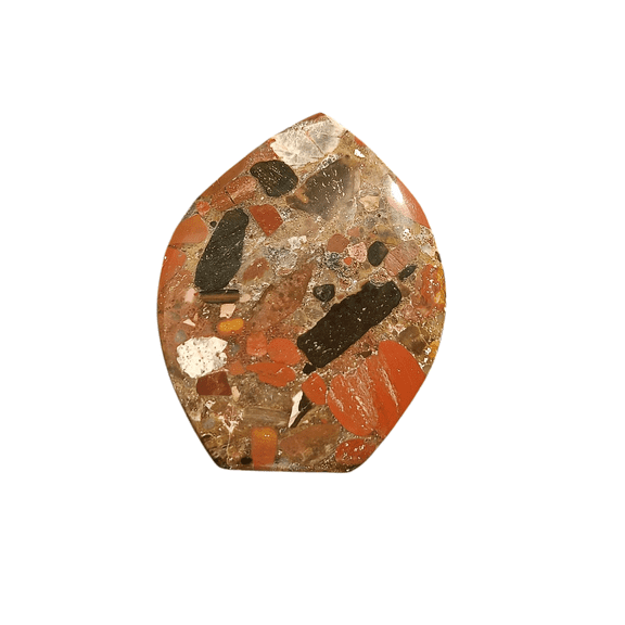 Curve Flame Sculpture Red Jasper Healing Crystals Stone Polished Healing Crystals Flame Gemstone Natural Anxiety Stress Relief Meditation Reiki Healing Crystal Gifts Size 3 INCH