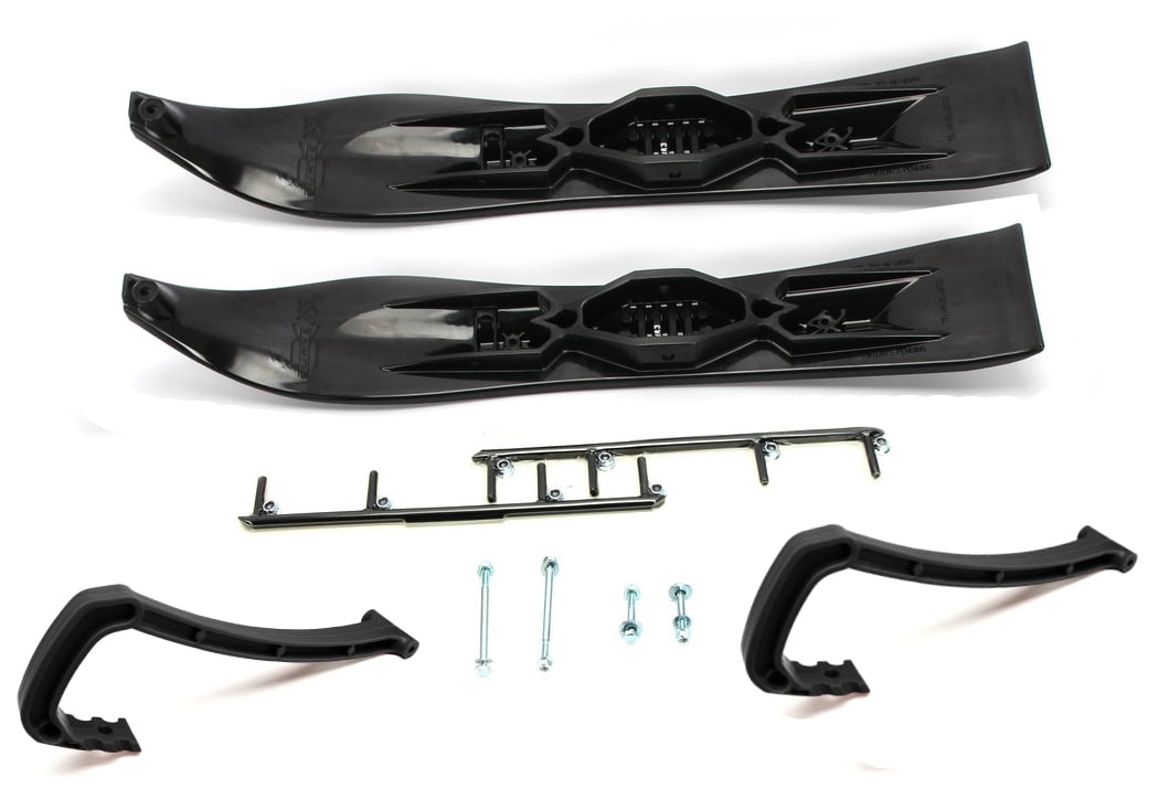Curve Industries XS Intro Black Ski Package w/4" Carbides & Loops