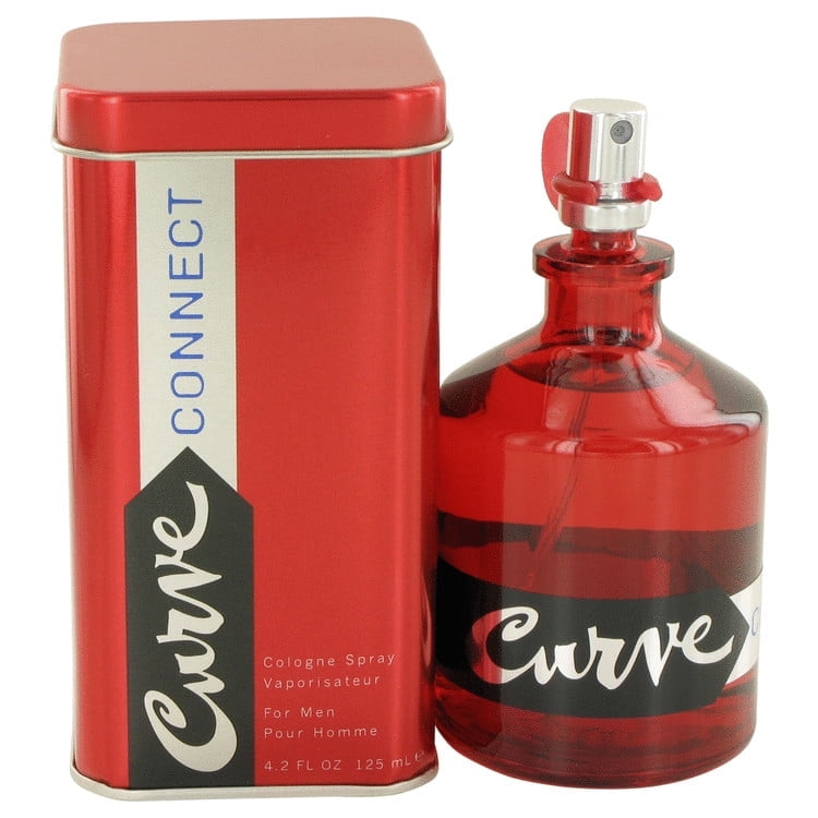 Curve Men's Cologne Fragrance Spray, Casual Day or Night Scent, Curve Connect, 4.2 Fl Oz